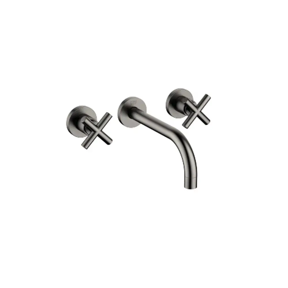Dornbracht-TARA.-Waschtisch-Wandbatterie-ohne Ablaufgarnitur-Ausladung 190mm-Dark Platinum gebürstet, 36712892-99 Galeriebild 1